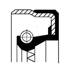 Кольцо уплотнительное 25х42х8 FPM CORTECO 01018323B