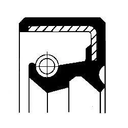 Ущільнююче кільце (Уплотнительное кольцо вала, насос гидроусилителя) CORTECO 01019453