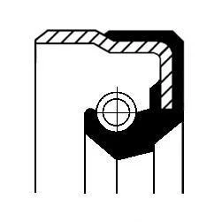 Прокладка/ущільнення рульової рейки CORTECO 01030362B