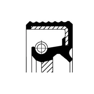 Ущільнююче кільце (Уплотняющее кольцо, ступенчатая коробка передач) CORTECO 01034079