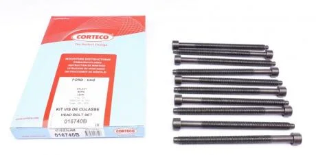 Болти головки блоку циліндрів (к-кт) CORTECO 016740B