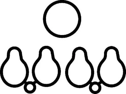 Прокладка впускного колектора CORTECO 023244H (фото 1)