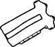 Прокладка клапанної кришки Opel Astra G, H, Corsa 1.2 CORTECO 026687P (фото 1)