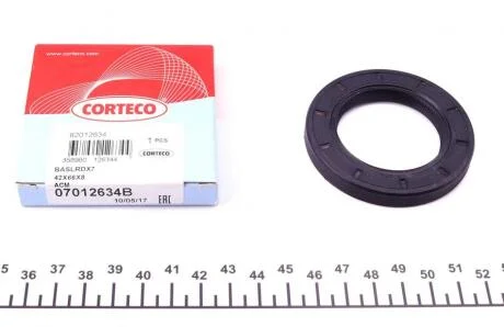 Сальник двигателя 42x66x8 PEUGEOT CORTECO 07012634B