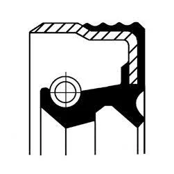 Сальник маточини колеса (59x72x12/12,5) MERCEDES 123 (C123), 123 (W123), /8 (W114), G (W460), G (W461), S (C126), S (W116), S (W126), S (W140), SL (R107) 2.0-6.8 05.71-07.00 CORTECO 12012242