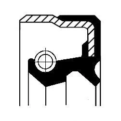 Ущільнююче кільце (Уплотнительное кольцо) CORTECO 12014730