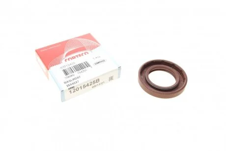 Сальник розподільчого валу (25x42/42x7) VOLVO 340-360, 440, 460, 480, S40 I, V40 DACIA SOLENZA MITSUBISHI CARISMA, SPACE STAR NISSAN INTERSTAR, PRIMASTAR, PRIMERA OPEL ARENA 1.6D-2.0 10.82- CORTECO 12015425B