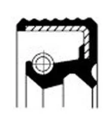 Сальник колінвалу CORTECO 12018945B