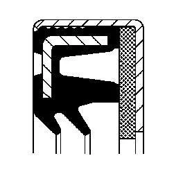 Кольцо уплотнительное 95х130х16 NBR CORTECO 12037241B