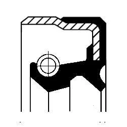 Прокладка рульової рейки CORTECO 15036041B