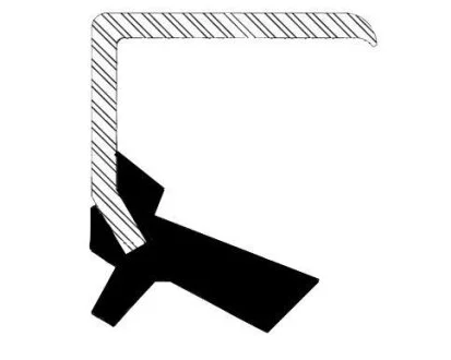 Сальник колінвалу CORTECO 19015073B