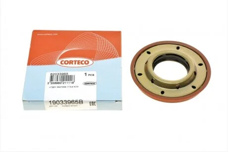 Сальник диференціала правий 35X73X8.1/13.9 Opel Astra H 1.9CDTI 04-/Insignia 2.0CDTi 08- CORTECO 19033965B