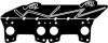 Прокладка коллектора PSA BERLINGO/XANTIA/XSARA/ZX/306/405/406 92- выпускного 1.6-2.0 CORTECO 424710P (фото 1)