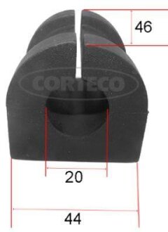 Опора, стабілізатор CORTECO 49363595