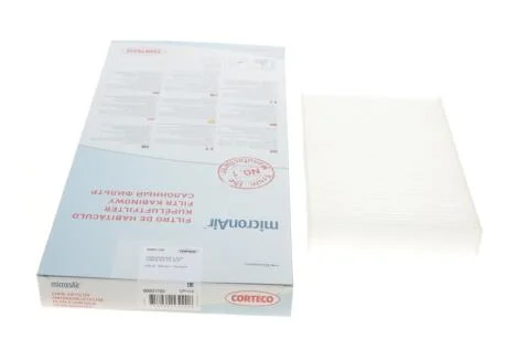 Фiльтр салону (Фильтр, воздух во внутренном пространстве) CORTECO 80001760