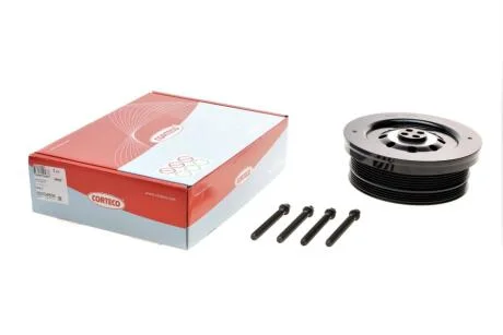 Шкив коленвала + шкив генератора BMW 5 (E60)/X5 (E70) 2.5D/3.0D 02- CORTECO 80004866