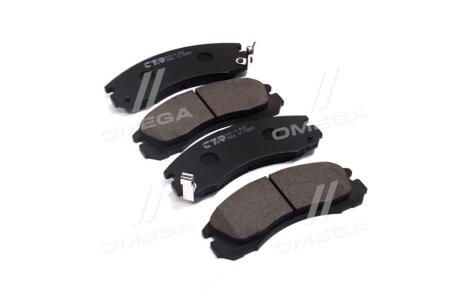 Колодки тормозные MITSUBISHI OUTLANDER 03-/PAJERO 90-00/00- передние (=CKM14) CTR GK0582