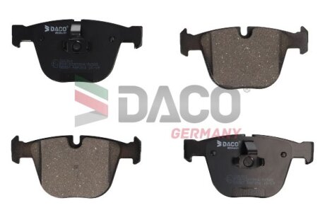 Гальмiвнi колодки зад DACO Germany 320302