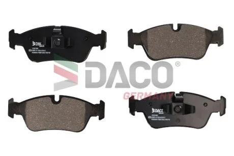 Колодки гальмівні дискові пер. DACO Germany 320306