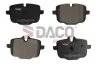 Комплект гальмівних накладок, дискове гальмо DACO Germany 320324 (фото 1)