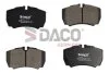 Гальмiвнi колодки зад DACO Germany 321012 (фото 1)