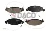 Комплект гальмівних накладок, дискове гальмо DACO Germany 321945 (фото 1)