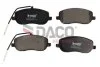 Комплект гальмівних накладок, дискове гальмо DACO Germany 321952 (фото 1)