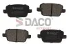 Комплект гальмівних накладок, дискове гальмо DACO Germany 322019 (фото 1)