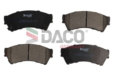 Гальмiвнi колодки MAZ DACO Germany 322222
