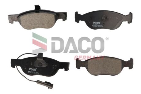 Колодки гальмівні DACO Germany 322338