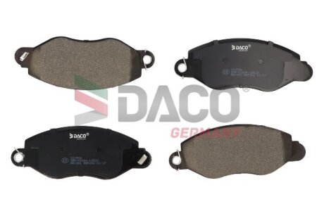 Колодки ПЕР торм DACO Germany 322558