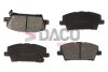 Тормозные колодки передние (17.8 мм) (система TRW) Honda Civic VIII (FN) 05- DACO Germany 322640 (фото 1)