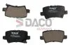 Колодки ЗАД торм DACO Germany 322641 (фото 1)