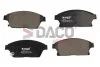 Колодки гальмівні дискові пер. DACO Germany 322702 (фото 1)