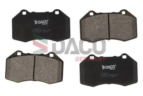 Колодки гальмівні дискові пер. DACO Germany 323001
