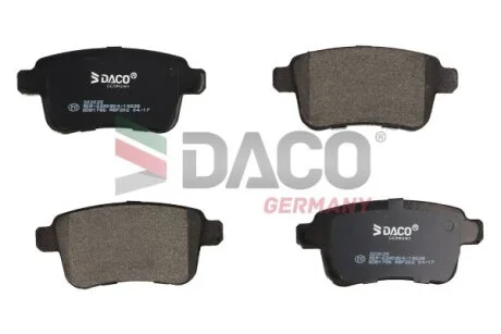 Колодки гальмівні дискові зад. DACO Germany 323025