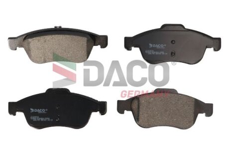 Колодки тормозные (передние) Renault Fluence/Megane/Scenic 08- DACO Germany 323026