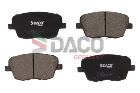 Гальмiвнi колодки пер DACO Germany 323310