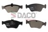 Комплект гальмівних накладок, дискове гальмо DACO Germany 323330 (фото 1)