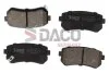 Колодки гальмівні дискові зад. DACO Germany 323521 (фото 1)