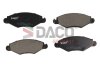 Гальмівні колодки PEUGEOT 206 98- DACO Germany 323739 (фото 1)