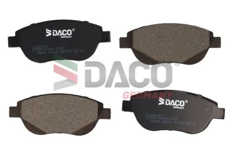 Гальмівні колодки DACO Germany 323740