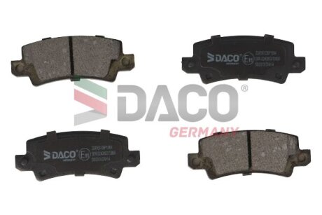 Колодки гальмівні DACO Germany 324560