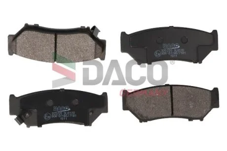 Колодки гальмівні перед. SUZUKI GRAND VITARA 05- DACO Germany 325220