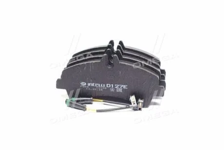 Колодки гальмівні дискові, комплект DAFMI / INTELLI D127EI