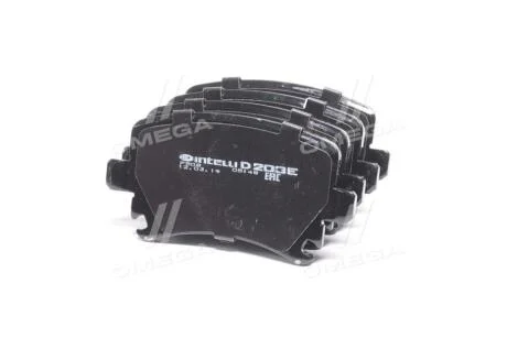 ГАЛЬМІВНІ КОЛОДКИ ЗАДН. AUDI A3 II 1.6,1.9 / SKODA OCTAVIA II / VW (23914) DAFMI / INTELLI D203E