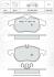 DAFMI INTELLI гальм. колод. передн. OPEL VECTRA C 00- DAFMI / INTELLI D271E (фото 1)