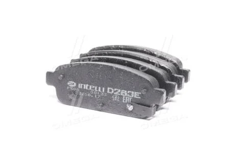 DAFMI INTELLI гальмівні колодки задн. CHEVROLET CRUZE 09- (16&quot,) DAFMI / INTELLI D283E