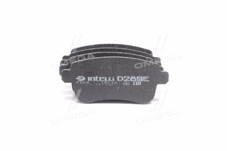 DAFMI INTELLI RENAULT гальмівні колодки задн.Fluence 10-, Megane III,Scenic III 09- DAFMI / INTELLI D289E