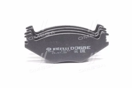 DAFMI INTELLI гальмівні колодки перед. VW Golf II, Polo -90 SEAT Ibiza, Cordoba (17,3mm) DAFMI / INTELLI D368E